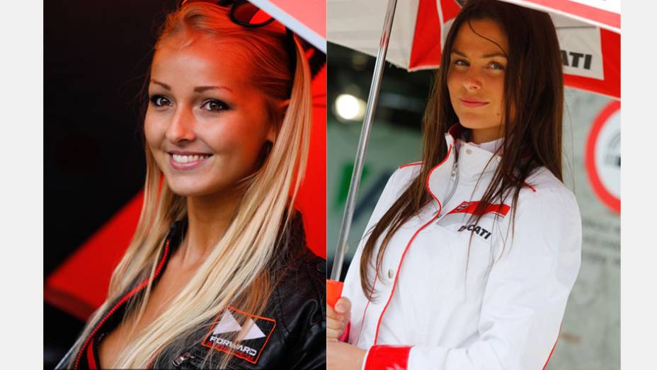 Veja as belas Garotas da MotoGP de Brno e saiba como foi a corrida | <a href="https://gutenberg.quatrorodas.abril.com.br/moto/noticias/pedrosa-quebra-invencibilidade-marquez-797037.shtml" rel="migration">Leia mais</a>