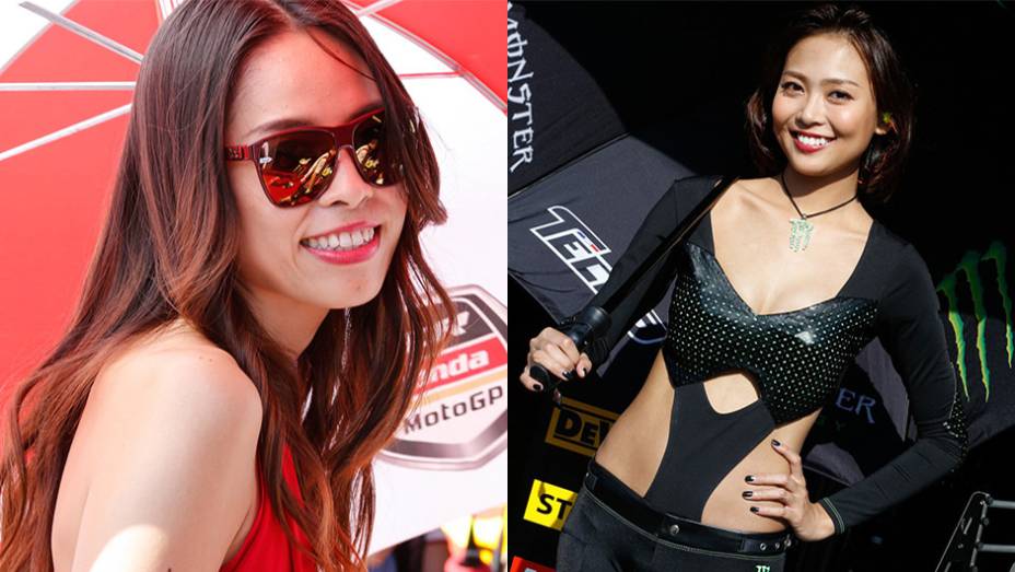 Veja as belas Garotas da MotoGP em Motegi e saiba como foi a corrida | <a href="https://gutenberg.quatrorodas.abril.com.br/moto/noticias/ultrapassagem-final-bicampeonato-marc-marquez-805642.shtml" rel="migration">Leia mais</a>