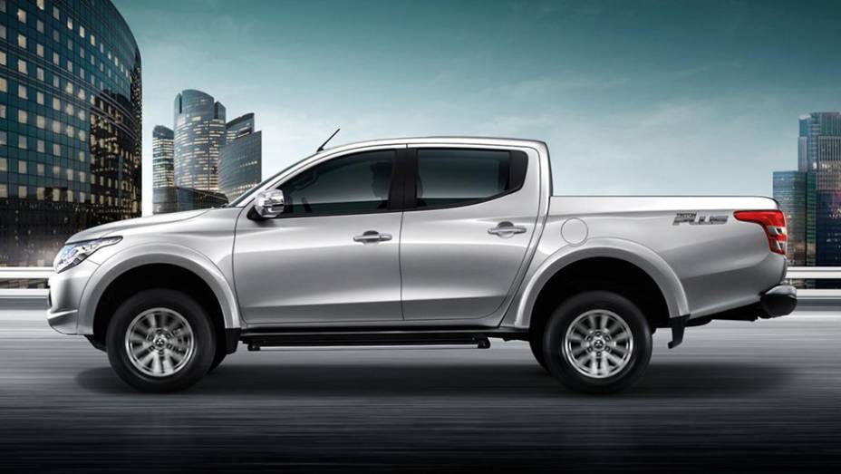 É a primeira grande mudança no modelo em nove anos | <a href="https://gutenberg.quatrorodas.abril.com.br/noticias/fabricantes/mitsubishi-revela-nova-picape-triton-tailandia-815758.shtml" rel="migration">Leia mais</a> É a primeira grande mudança no modelo em nove anos | <a href="https://gutenberg.quatrorodas.abril.com.br/noticias/fabricantes/mitsubishi-revela-nova-picape-triton-tailandia-815758.shtml" rel="migration">Leia mais</a>
