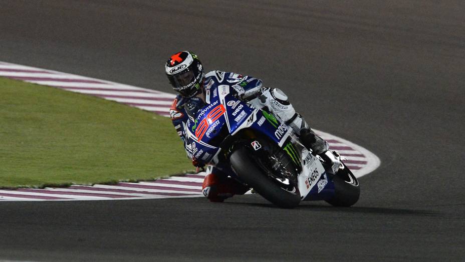 Jorge Lorenzo, da Yamaha, largará em quinto. | <a href="https://gutenberg.quatrorodas.abril.com.br/moto/noticias/marc-marquez-pole-primeira-etapa-ano-motogp-777577.shtml" rel="migration">Leia mais</a>