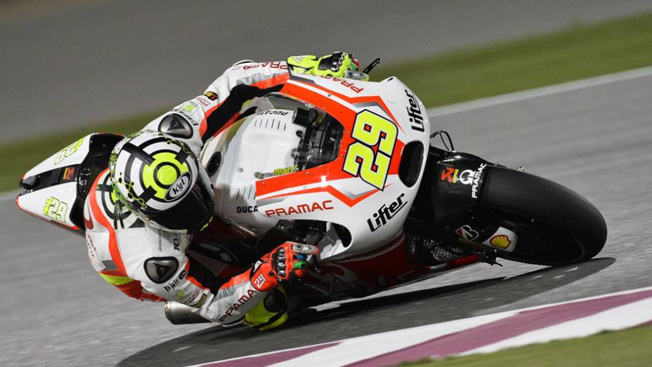 Andrea Iannone, Pramac Racing, o 11º | <a href="https://gutenberg.quatrorodas.abril.com.br/moto/noticias/marc-marquez-pole-primeira-etapa-ano-motogp-777577.shtml" rel="migration">Leia mais</a>