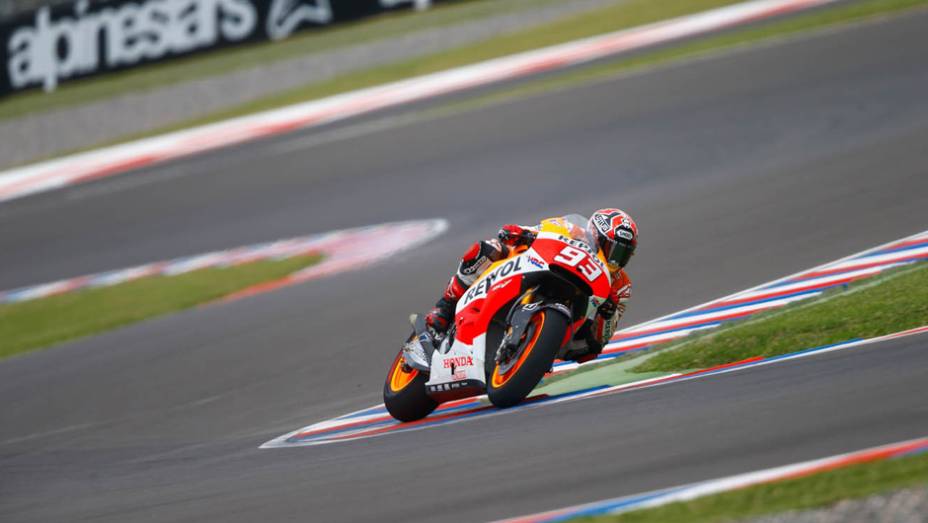 Galeria de Quatro Rodas da MotoGP - Argentina (sexta) - Marc Márquez | <a href="https://gutenberg.quatrorodas.abril.com.br/moto/noticias/marc-marquez-mais-rapido-dia-argentina-780861.shtml" rel="migration">Leia mais</a>