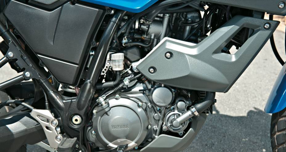 Ténéré: motor da XT 660, com novos ajustes.