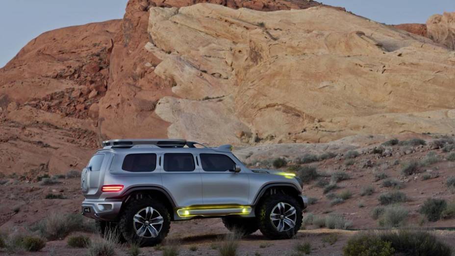 SUV conceitual da Mercedes-Benz chamado Ener-G Force | <a href="https://gutenberg.quatrorodas.abril.com.br/saloes/los-angeles/2012/mercedes-benz-ener-g-force-724386.shtml" rel="migration">Leia mais</a>