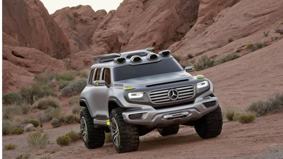 O modelo é resultado de um estudo do que poderia ser o Classe G em 2025 | <a href="https://gutenberg.quatrorodas.abril.com.br/saloes/los-angeles/2012/mercedes-benz-ener-g-force-724386.shtml" rel="migration">Leia mais</a>