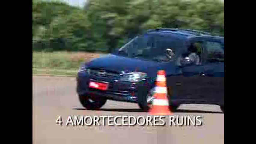 Amortecedores: slalom