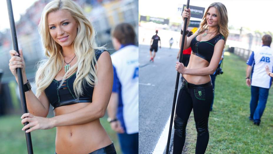 As garotas mais bonitas da etapa da Catalunha da MotoGP | <a href="https://gutenberg.quatrorodas.abril.com.br/moto/noticias/motogp-marquez-vence-corrida-emocionante-barcelona-786084.shtml" rel="migration">Leia mais</a>