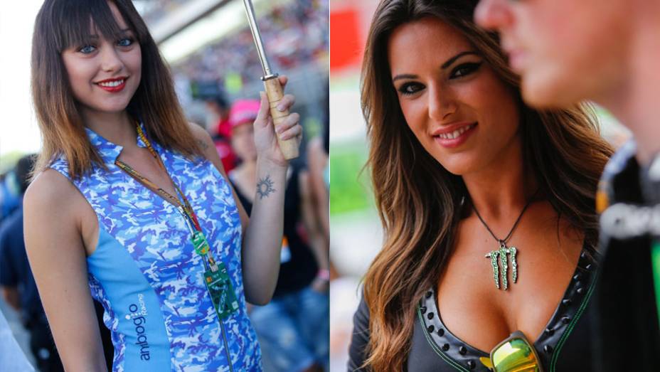 As garotas mais bonitas da etapa da Catalunha da MotoGP | <a href="https://gutenberg.quatrorodas.abril.com.br/moto/noticias/motogp-marquez-vence-corrida-emocionante-barcelona-786084.shtml" rel="migration">Leia mais</a>