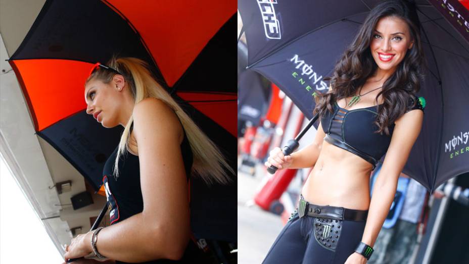 As garotas mais bonitas da etapa da Catalunha da MotoGP | <a href="https://gutenberg.quatrorodas.abril.com.br/moto/noticias/motogp-marquez-vence-corrida-emocionante-barcelona-786084.shtml" rel="migration">Leia mais</a>