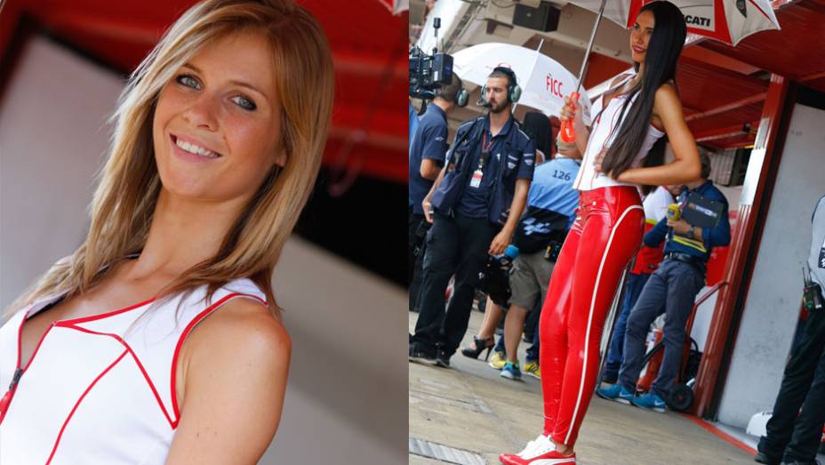 As garotas mais bonitas da etapa da Catalunha da MotoGP | <a href="https://gutenberg.quatrorodas.abril.com.br/moto/noticias/motogp-marquez-vence-corrida-emocionante-barcelona-786084.shtml" rel="migration">Leia mais</a>