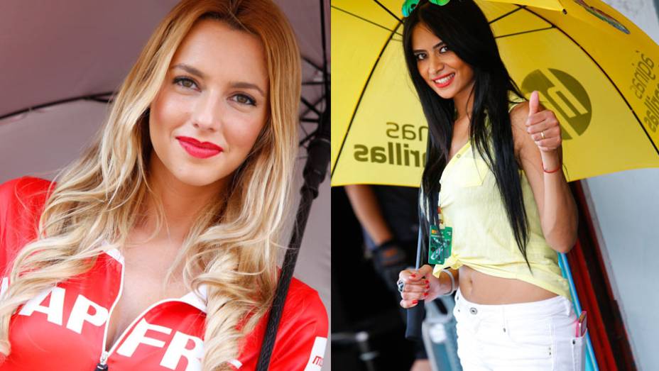 As garotas mais bonitas da etapa da Catalunha da MotoGP | <a href="https://gutenberg.quatrorodas.abril.com.br/moto/noticias/motogp-marquez-vence-corrida-emocionante-barcelona-786084.shtml" rel="migration">Leia mais</a>