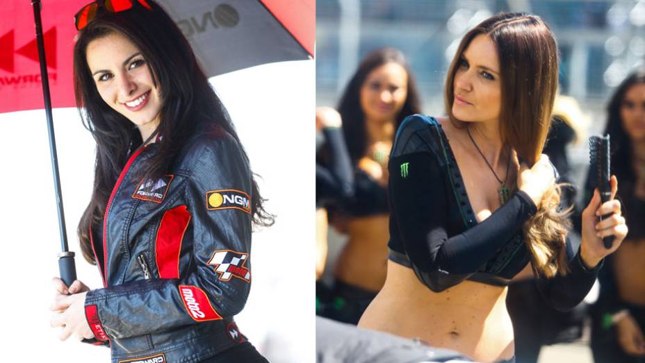 As mais exuberantes garotas da etapa de Le Mans, na França, da MotoGP | <a href="https://gutenberg.quatrorodas.abril.com.br/moto/galerias/competicoes/motogp-franca-domingo-783151.shtml" rel="migration">Leia mais</a>