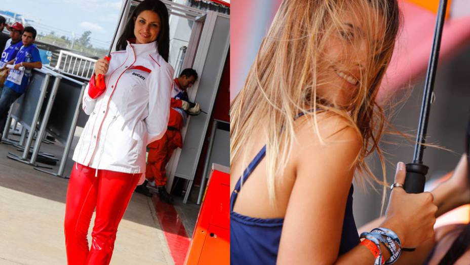 Seleção de imagens com as mais belas garotas da etapa argentina da MotoGP | <a href="https://gutenberg.quatrorodas.abril.com.br/moto/noticias/marquez-show-vence-terceira-ano-780924.shtml" rel="migration">Leia mais</a>