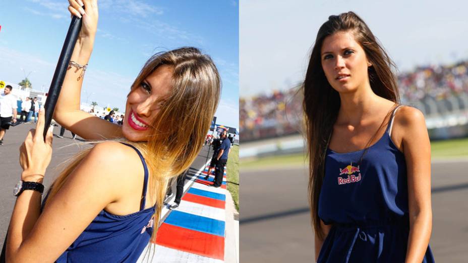 Seleção de imagens com as mais belas garotas da etapa argentina da MotoGP | <a href="https://gutenberg.quatrorodas.abril.com.br/moto/noticias/marquez-show-vence-terceira-ano-780924.shtml" rel="migration">Leia mais</a>