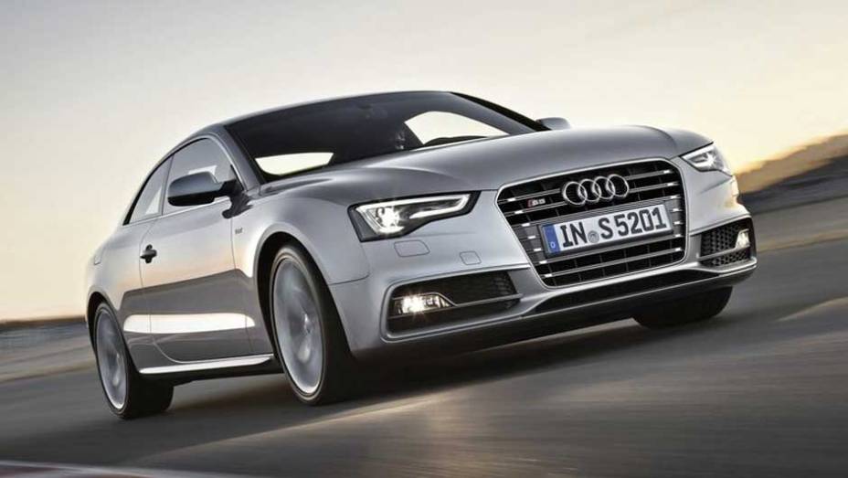 Audi S5: o cupê é um dos modelos da nova linha A5, que faz sua estreia no país Audi S5: o cupê é um dos modelos da nova linha A5, que faz sua estreia no país