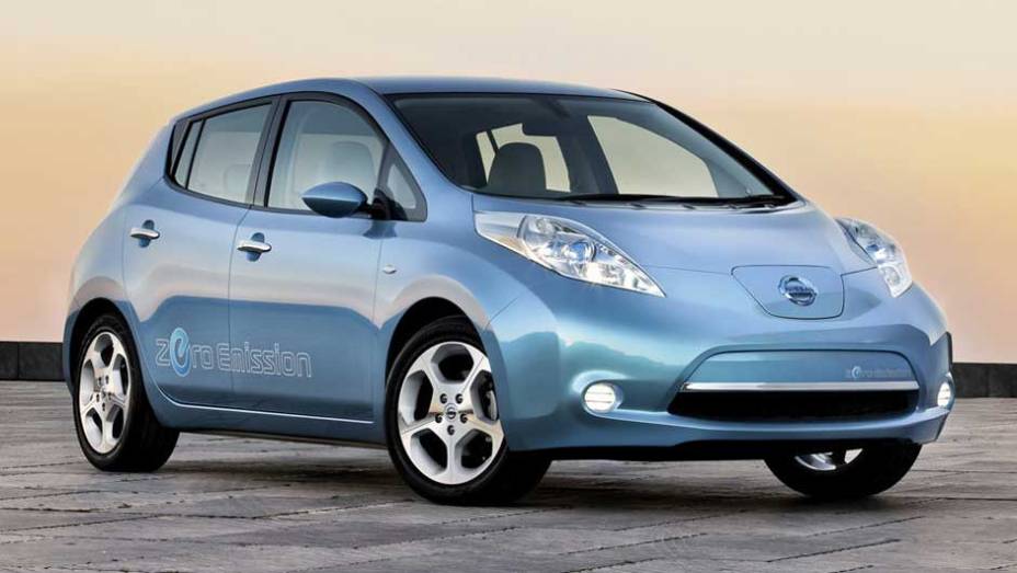 Nissan Leaf: embora não seja bem uma novidade (dois táxis Leaf já rodam pelas ruas de SP), deve despertar curiosidade entre os visitantes Nissan Leaf: embora não seja bem uma novidade (dois táxis Leaf já rodam pelas ruas de SP), deve despertar curiosidade entre os visitantes