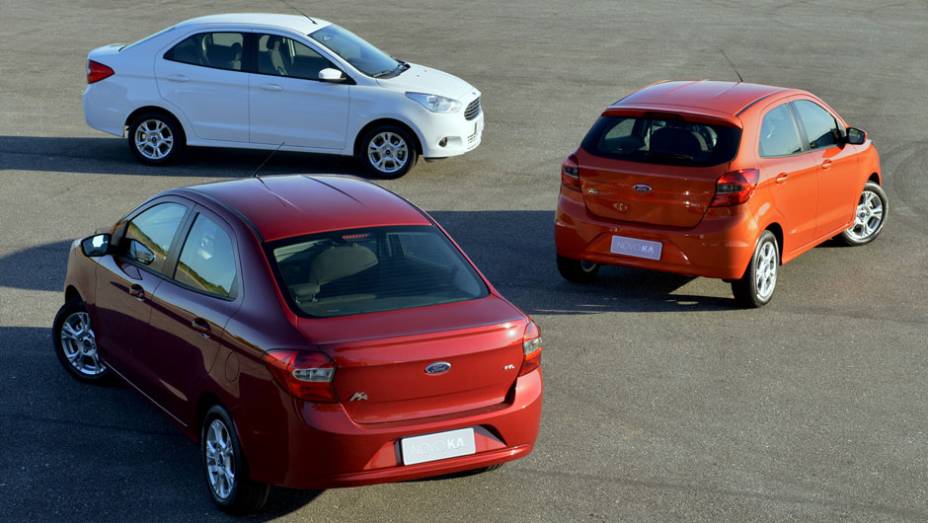 Ford apresenta novos Ka e Ka+ | <a href="https://gutenberg.quatrorodas.abril.com.br/carros/lancamentos/ford-ka-794793.shtml" rel="migration">Leia mais</a>