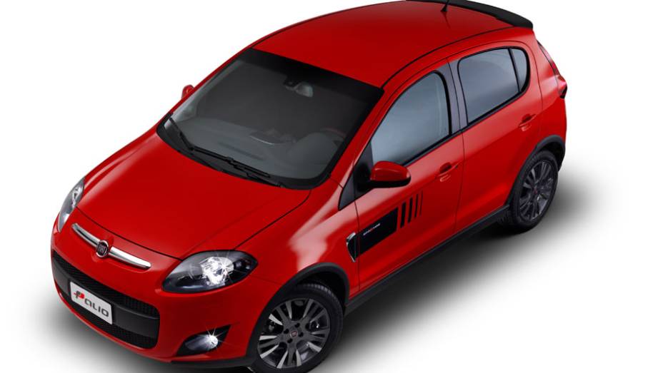 Adesivos na lateral dão um toque de esportividade. <a href="https://gutenberg.quatrorodas.abril.com.br/carros/lancamentos/novo-fiat-palio-645462.shtml" rel="migration">Leia mais</a>