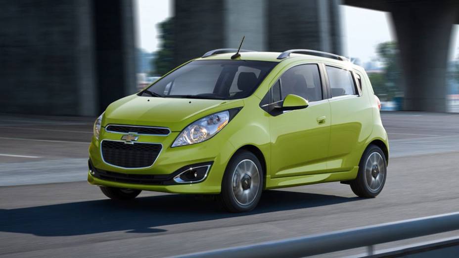 Design que se observa é bastante original | <a href="https://gutenberg.quatrorodas.abril.com.br/reportagens/salao/chevrolet-spark-646704.shtml" rel="migration">Leia mais</a>