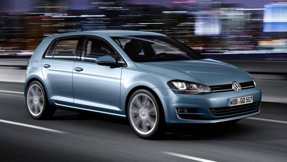 Volkswagen divulgou a sétima geração do Golf | <a href="https://gutenberg.quatrorodas.abril.com.br/saloes/paris/2012/golf-chega-setima-geracao-702391.shtml" rel="migration">Leia mais</a>