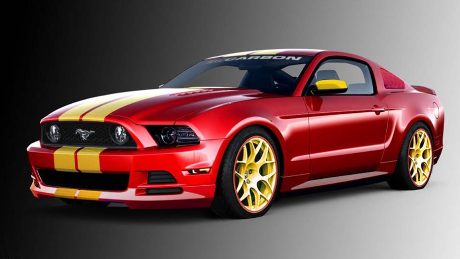 Ford Mustang preparado pela 3d Carbon Ford Mustang preparado pela 3d Carbon
