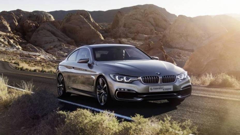 A BMW revelou informações e fotos oficiais da Série 4 Coupe concept | <a href="https://gutenberg.quatrorodas.abril.com.br/saloes/detroit/2013/bmw-serie-4-coupe-concept-730364.shtml" rel="migration">Leia mais</a>