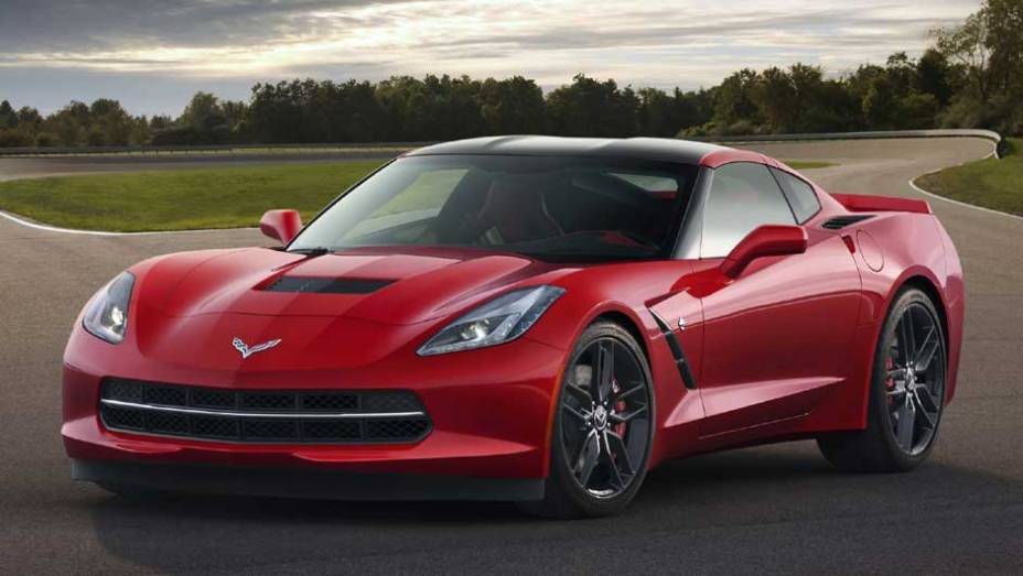 Este é o novo Corvette, chamado pela GM de Corvette Stingray | <a href="https://gutenberg.quatrorodas.abril.com.br/saloes/detroit/2013/chevrolet-corvette-stingray-730871.shtml" rel="migration">Leia mais</a>