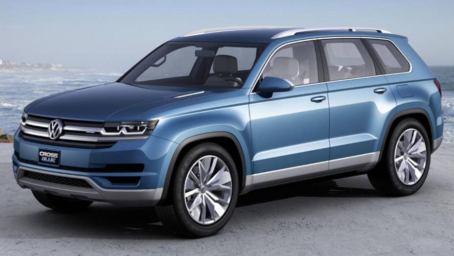 A Volkswagen está apresentando o CrossBlue concept neste Salão de Detroit | <a href="https://gutenberg.quatrorodas.abril.com.br/saloes/detroit/2013/vw-crossblue-concept-730934.shtml" rel="migration">Leia mais</a>