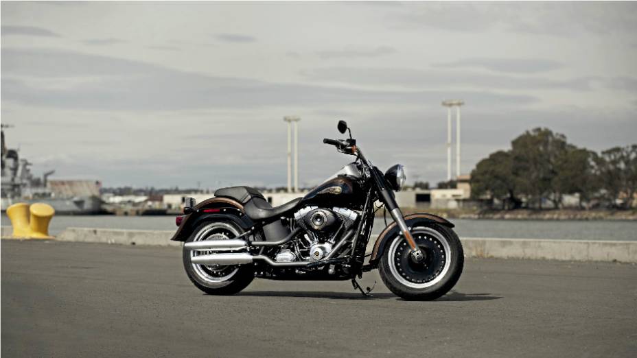 Harley-Davidson Fat Boy Special 110th Anniversary Edition é a versão comemorativa de um ícone do motociclismo mundial. <a href="%20https://gutenberg.quatrorodas.abril.com.br/moto/noticias/harley-davidson-faz-110-anos-prepara-festa-734354.shtml" rel="migration">Leia mais</a>