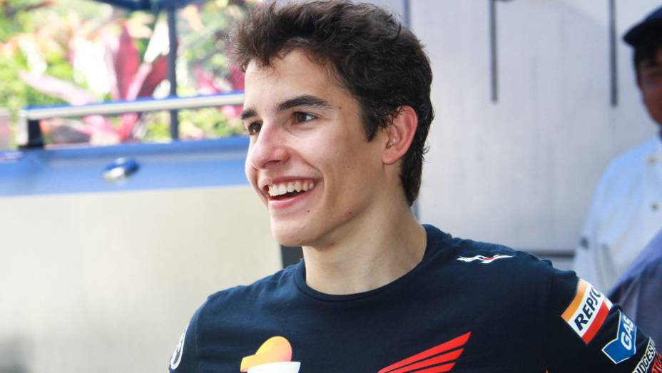 O jovem piloto espanhol Marc Márquez (Repsol Honda Team) promete dar trabalho em 2013. <a href="https://gutenberg.quatrorodas.abril.com.br/moto/noticias/motogp-lorenzo-supera-pedrosa-sepang-734732.shtml" rel="migration">Leia mais</a>