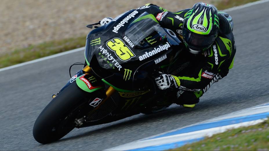 Britânico Cal Crutchlow surpreendeu em Jerez | <a href="https://gutenberg.quatrorodas.abril.com.br/moto/noticias/motogp-yamaha-lidera-testes-jerez-737049.shtml" rel="migration">Leia mais</a>