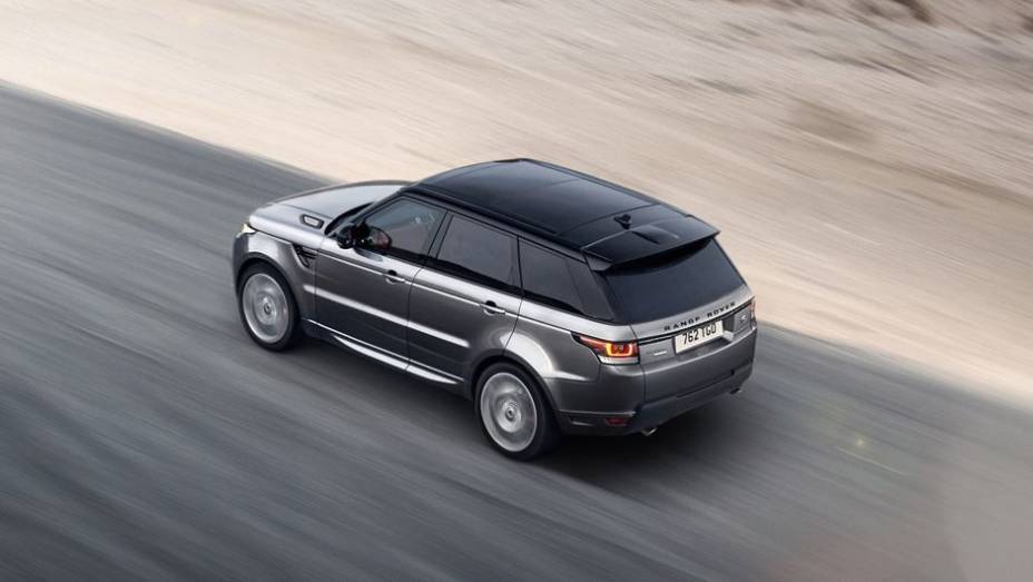 A Land Rover promoveu uma severa redução de peso no SUV | <a href="https://gutenberg.quatrorodas.abril.com.br/saloes/new-york/2013/land-rover-range-rover-sport-737167.shtml" rel="migration">Leia mais</a>