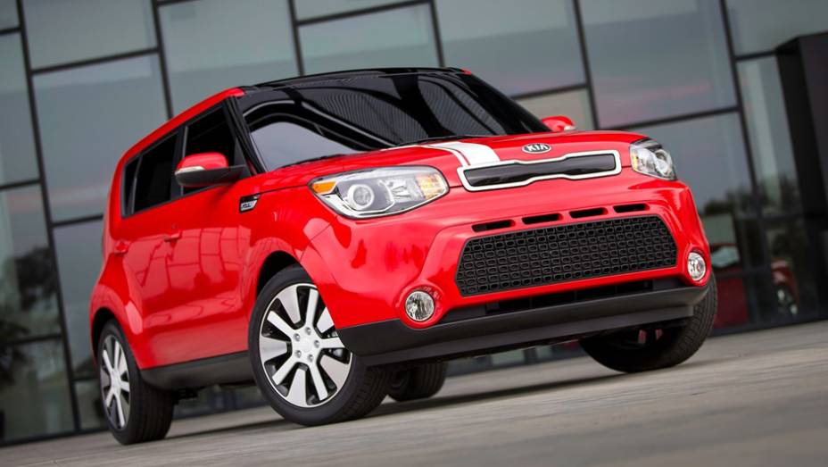 O Soul 2014 é uma das novidades levadas pela Kia ao Salão de Nova Iorque | <a href="%20https://gutenberg.quatrorodas.abril.com.br/saloes/new-york/2013/kia-soul-737221.shtml" rel="migration">Leia mais</a>