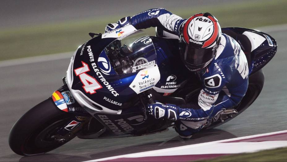 Randy de Puniet (Power Eletronics Aspar) foi o 15º | <a href="https://gutenberg.quatrorodas.abril.com.br/moto/noticias/motogp-lorenzo-lidera-treino-livre-catar-737806.shtml" rel="migration">Leia mais</a>