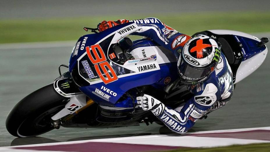 Jorge Lorenzo (Yamaha Factory Racing), por um milésimo, foi o segundo | <a href="https://gutenberg.quatrorodas.abril.com.br/moto/noticias/motogp-marquez-lidera-sexta-feira-737951.shtml" rel="migration">Leia mais</a>