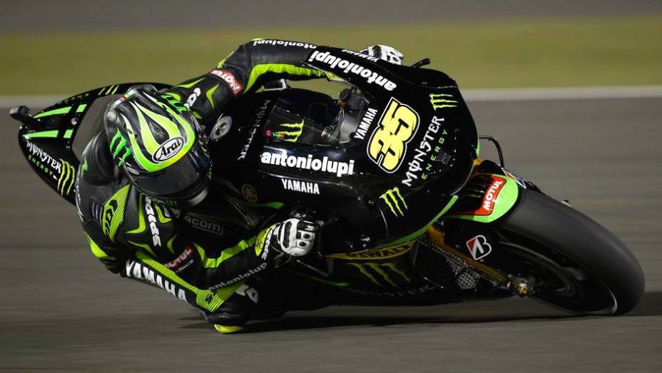 Dando sequência ao bom desempenho obtido na quinta-feira, o britânico Cal Crutchlow (Monster Yamaha Tech 3) obteve a terceira posição | <a href="%20https://gutenberg.quatrorodas.abril.com.br/moto/noticias/motogp-marquez-lidera-sexta-feira-737951.shtml" rel="migration">Leia mais</a>