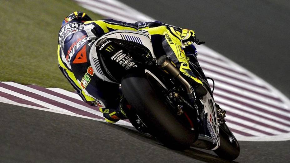 Valentino Rossi terminou na quarta posição | <a href="https://gutenberg.quatrorodas.abril.com.br/moto/noticias/motogp-marquez-lidera-sexta-feira-737951.shtml" rel="migration">Leia mais</a>