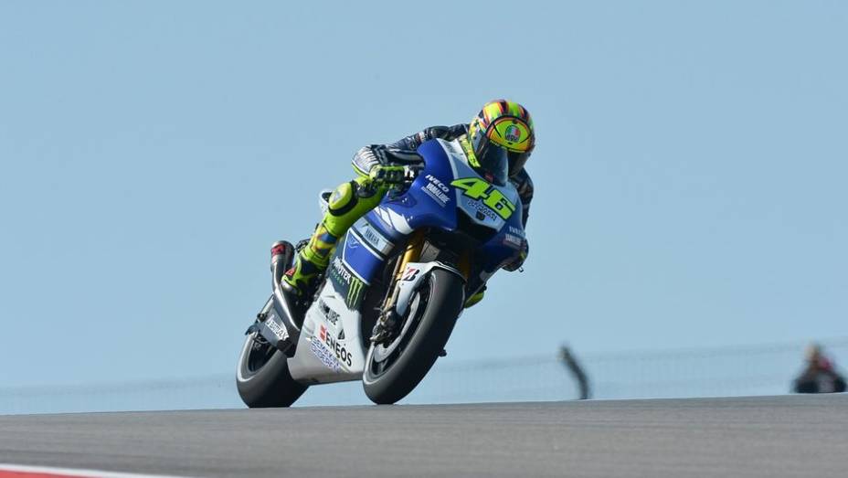 O "doutor" Valentino Rossi terminou em quinto | <a href="https://gutenberg.quatrorodas.abril.com.br/moto/noticias/motogp-marquez-domina-treinos-eua-739126.shtml" rel="migration">Leia mais</a>