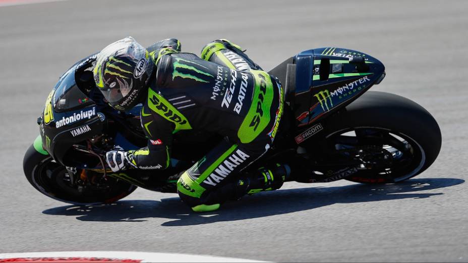 Cal Crutchlow (Monster Yamaha Tech 3) foi o quarto neste domingo (21) | <a href="https://gutenberg.quatrorodas.abril.com.br/moto/noticias/motogp-marc-marquez-vence-gp-americas-739261.shtml" rel="migration">Leia mais</a>