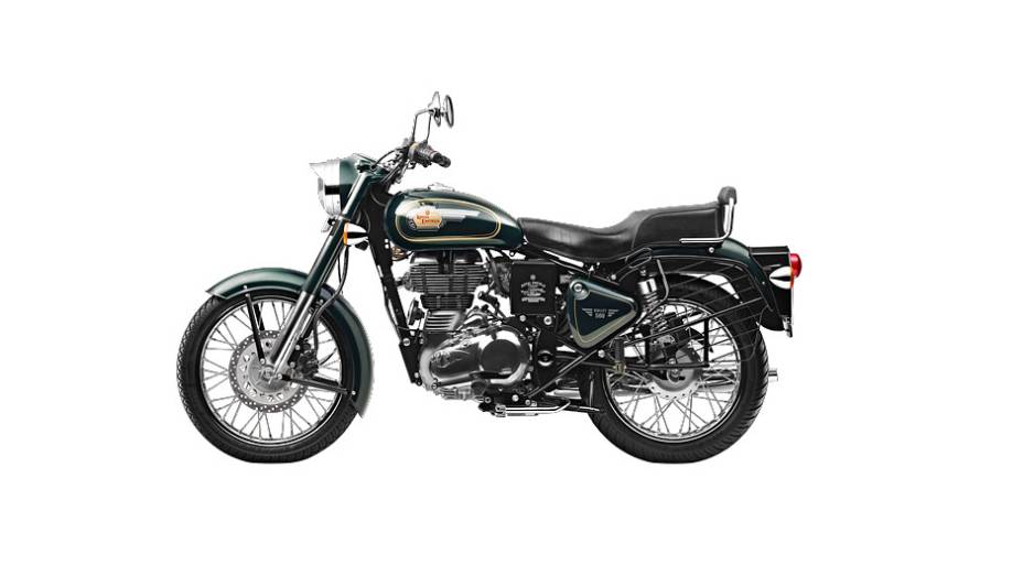 Uma motocicleta retro aperfeiçoada e completa | <a href="https://gutenberg.quatrorodas.abril.com.br/moto/noticias/royal-enfield-lanca-bullet-500-2013-739487.shtml" rel="migration">Leia mais</a>