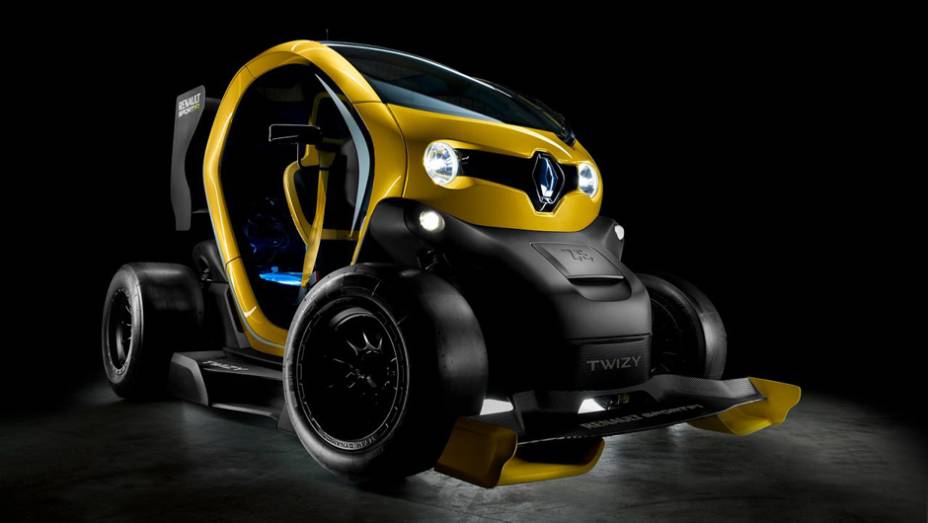 Coisa de louco ou não? Este é o Twizy Sport F1 | <a href="https://gutenberg.quatrorodas.abril.com.br/noticias/sustentabilidade/renault-mostra-twizy-sport-f1-739695.shtml" rel="migration">Leia mais</a>