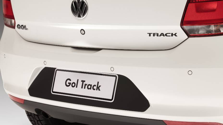 Sensor de estacionamento traseiro é opcional. <a href="https://gutenberg.quatrorodas.abril.com.br/carros/lancamentos//volkswagen-apresenta-novo-gol-track-741545.shtml" rel="migration">Leia mais</a>