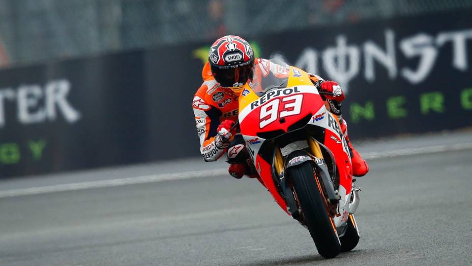 Marc Márquez (Repsol Honda Team) completou o pódio | <a href="https://gutenberg.quatrorodas.abril.com.br/moto/noticias/motogp-pedrosa-vence-corrida-le-mans-741797.shtml" rel="migration">Leia mais</a>