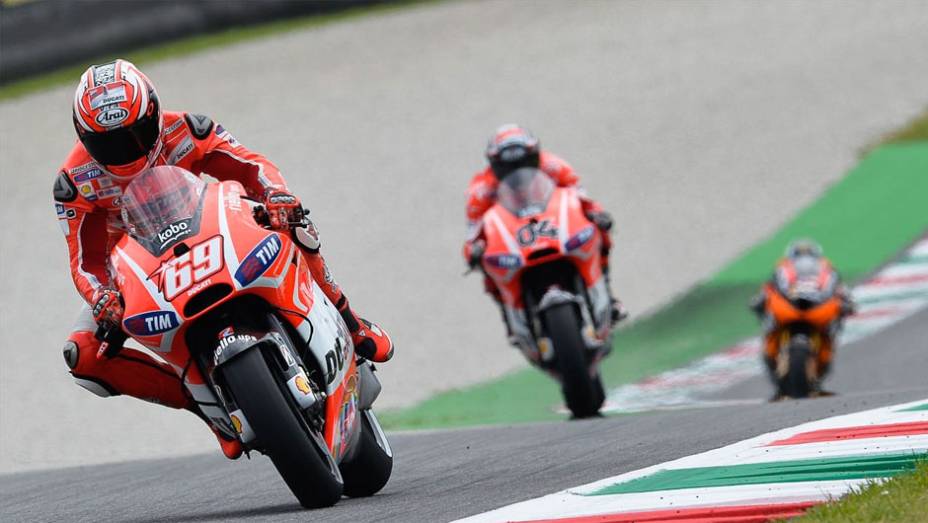 Nicky Hayden largará em oitavo | <a href="https://gutenberg.quatrorodas.abril.com.br/moto/noticias/motogp-pedrosa-garante-pole-mugello-742928.shtml" rel="migration">Leia mais</a>