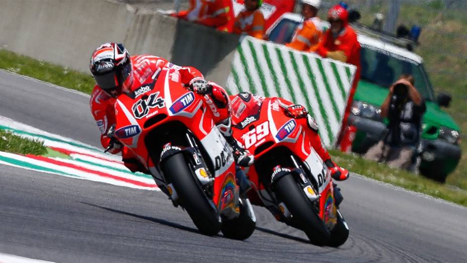 Andrea Dovizioso garantiu o quinto lugar | <a href="https://gutenberg.quatrorodas.abril.com.br/moto/noticias/motogp-lorenzo-vence-prova-mugello-742903.shtml" rel="migration">Leia mais</a>