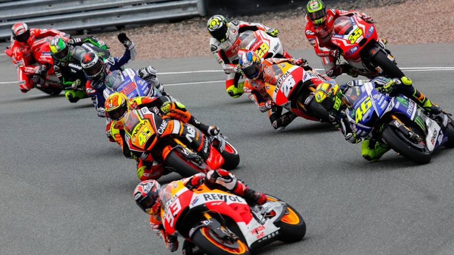 Alvaro Bautista (GO & FUN Honda Gresini) ficou com o quinto lugar | <a href="https://gutenberg.quatrorodas.abril.com.br/moto/noticias/motogp-marquez-vence-alemanha-lider-746865.shtml" rel="migration">Leia mais</a>