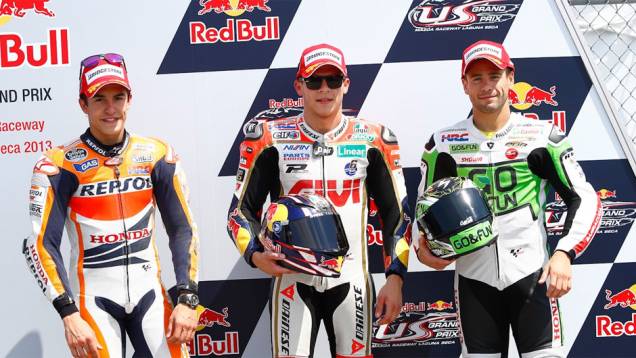 Os três primeiros do grid no GP dos EUA | <a href="https://gutenberg.quatrorodas.abril.com.br/moto/noticias/motogp-bradl-surpreende-pole-eua-747594.shtml" rel="migration">Leia mais</a> Os três primeiros do grid no GP dos EUA | <a href="https://gutenberg.quatrorodas.abril.com.br/moto/noticias/motogp-bradl-surpreende-pole-eua-747594.shtml" rel="migration">Leia mais</a>