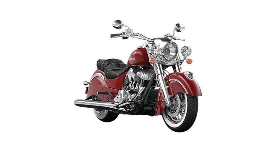 A nova Chief Classic tem o inconfundível DNA Indian, embora conte com uma bela atualização | <a href="%20https://gutenberg.quatrorodas.abril.com.br/moto/noticias/indian-chief-classic-2014-749944.shtml" rel="migration">Leia mais</a>