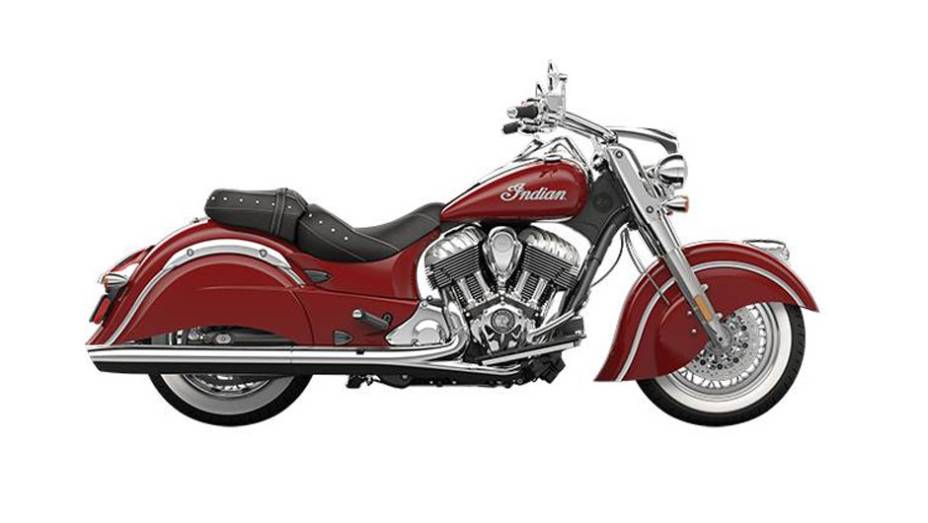 Na nova Indian Chief Classic destaca-se o novo motor de Thunder Stroke 111 | <a href="https://gutenberg.quatrorodas.abril.com.br/moto/noticias/indian-chief-classic-2014-749944.shtml" rel="migration">Leia mais</a>