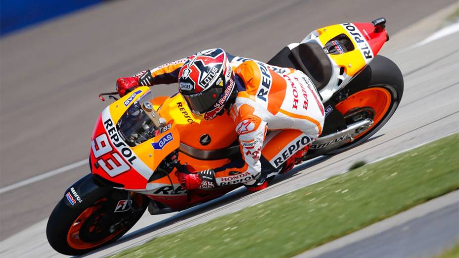 Marc Márquez garante a pole position em Indianápolis | <a href="https://gutenberg.quatrorodas.abril.com.br/moto/noticias/motogp-marquez-pole-indianapolis-750328.shtml" rel="migration">Leia mais</a>